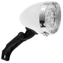 AKUMULÁTOROVÁ PREDNÁ LAMPA RETRO 3 LED JY-592 BIELA