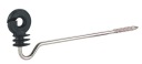 Izolátor na drôt, oplet a lano, 22 cm, Kerbl
