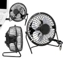 KOVOVÝ VENTILÁTOR VENTILÁTOR USB PC STOLNÝ VENTILÁTOR V1