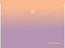 CoolPack obálka A4 s patentným uzáverom Gradient berry