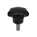 Hviezdicový gombík so skrutkou M8x20 fi 40mm