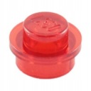 Lego 1x1 okrúhly 1ks Trans Red 4073 3005741 NOVINKA