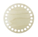 Základňa košíka, kruh, priemer 10cm, 3mm preglejka