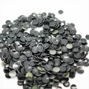 Kovové termotrysky na odevy Taniere Black 2mm 100