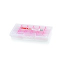 Organizér s vrchnákom 29 x 19,5 x 3,5 cm Bezfarebný