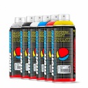 Montana Hardcore GRAFFITI SPRAY 400 ml Elect Blue Modrý lesk RV-30