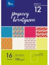 Kreatívny papier A4 16 listov Tetis KB030-12