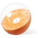 Nafukovacia PLÁŽOVÁ LOPTA ORANŽOVÁ oranžová ovocná 28 cm