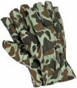 Silné džínsové rukavice, 100% CAMO bavlna