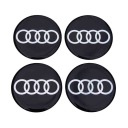 60 mm emblémy Audi pre 6 cm puklice