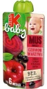 KUBUŚ Baby Mousse Apple Cierna ríbezľa Cvikla 100 g