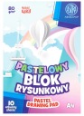 FAREBNÝ PASTELOVÝ BLOK ASTRA A4 80G 10K