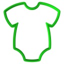 Vykrajovač na sušienky Baby Shower Body 1 9cm
