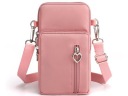 Ružová malá MINI crossbody taška cez rameno
