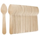 LYŽIČKY JEDNORÁZOVÉ DREVENÉ GASTRO ECO 100 KS