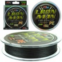 čierny pletený vlasec LRON MAN 150m PRO FL 0,25mm 20,2kg