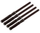 4x neviditeľné rameno police, držiak police, upevnenie police, 10 x 100 mm