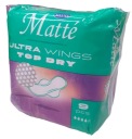 Top Dry ultratenké hygienické vložky s krídelkami, 9 ks