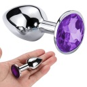 ANÁLNA ZÁSTRČKA ANUS DIAMANTOVÝ CRYSTAL SMALL VEĽKOSŤ S