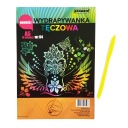 RAINBOW Scratch Board A5 MULTICOLOR WZ-04 10 listov
