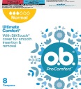 O.B. Normálne hygienické tampóny ProComfort 8 kusov