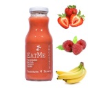 Smoothie mousse 100% jahoda malina banán 240 ml raňajky snack NFC