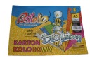 FAREBNÝ GLITTROVÝ KARTÓN A4, 8 PASTELLO LISTOV