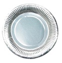 Papierové taniere SILVER 23cm narodeninová oslava
