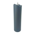 LED SVIEČKA 12 CM SIVÁ