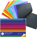 HLADKÝ hodvábny papier v zošite A4, 60 kariet, interprint, 10k