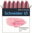 SCHNEIDER NÁPLŇOVÉ PERÁ 6 KS. RUŽA / PRÁŠKOVÁ RUŽOVÁ