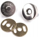 MAGNETICKÝ UZÁVER MAGNET NA TAŠKU 18mm 10 ks