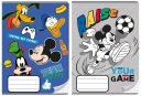 Štvorcový zápisník Mickey Mouse A5