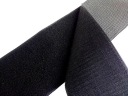 Krajčírsky suchý zips 100 mm na šitie, sada suchých zipsov bez lepidla, ČIERNA