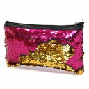 Peračník s flitrami, vrecko na zips, RÔZNE FARBY