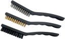 Univerzálne kefy 230mm oceľ, meď, nylon 3 kusy MEGA (32023)