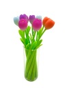 BLUE GEL FINISH PEN TULIP FLOWER
