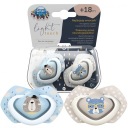 CANPOL ukľudňujúci cumlík 18+ 2 balenie silikónové puzdro