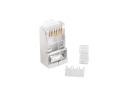 SIEŤOVÁ ZÁSTRČKA RJ45 (8P8C) LANBERG CAT.6 FTP (20 KS) S VODIČOM KÁBLOV