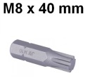 Bit 10mm RIBE M8 x 40mm D10R40M08A Jonnesway