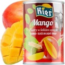 Thajské mango v sirupe light Plátky Thajské mango v sirupe light 425g KIER