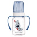 Canpol 120ml CUTE ANIMALS úzka fľaša s rúčkou