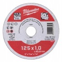 MILWAUKEE Rezný kotúč na oceľ a kovy 125x1