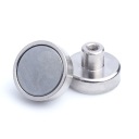Magnetický držiak 20 so závitovým puzdrom M4 1 ks