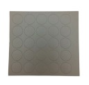 Čiapka samolepiaca 14mm KONGO GREY 2 053