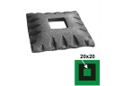 OZDOBNÝ OBAL 50x50, 20x20, v14mm