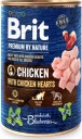 Brit Premium By Nature Chicken&HEARTS 400g