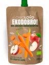 OWOLOVO PĚNA JABLKO A MRKVOVÁ BIO ECO BEZ PRIDANÉHO CUKRU 200g