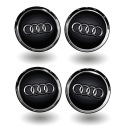 Emblémy, nálepky na kryty, ráfiky, odznaky, stredové kryty Audi na autá