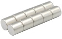 SILNÝ VALEC NEODYMOVÝ MAGNET 5x5 - SADA 10 / NEODYMOVÝCH MAGNETOV /